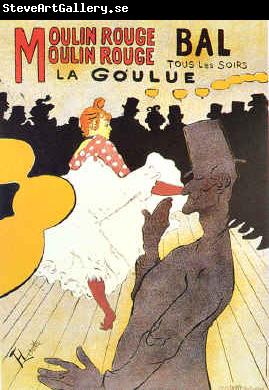  Henri  Toulouse-Lautrec Moulin Rouge